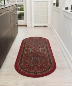 WRG Persian Oriental Design Red Non-Skid Area Rugs All Area Rugs And Runners 19 WRG Persian Oriental Design Red Non-Skid Area Rugs All Area Rugs And Runners