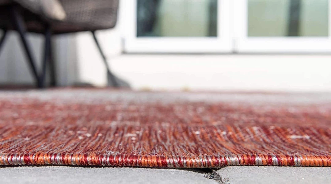 Unique Loom Outdoor Modern Collection Distressed Gradient Transitional Rust Red Vintage/ Distressed Rugs 4 Unique Loom Outdoor Modern Collection Distressed Gradient Transitional Rust Red Vintage/ Distressed Rugs