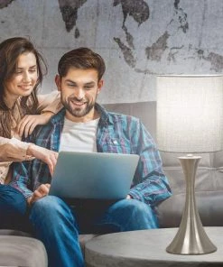 Modern Rugs And Decor Lamps 3 Way Touch Dimmable Bedside Desk Lamp