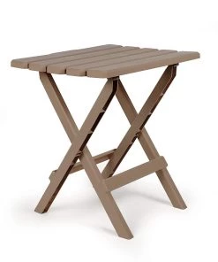 Modern Rugs And Decor Furniture Portable Indoor Outdoor Folding Side Table - Weatherproof And Rust Resistant