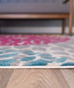 WRG Floral Multi-color Area Rugs All Area Rugs And Runners