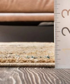 Modern Rugs And Decor Tabetha Tribal Medallion Area Rug, Tan