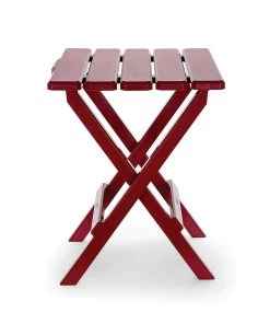 Modern Rugs And Decor Furniture Portable Indoor Outdoor Folding Side Table - Weatherproof And Rust Resistant