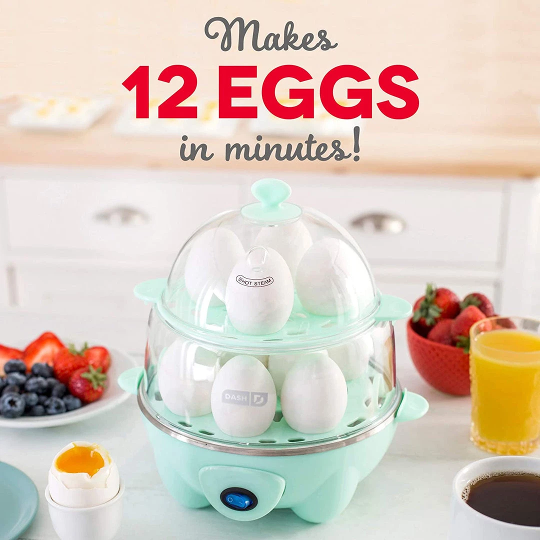 Dash Electric Rapid 12 Eggs Cooker W/ Auto Shut Off Kitchen 2 Dash Electric Rapid 12 Eggs Cooker W/ Auto Shut Off Kitchen