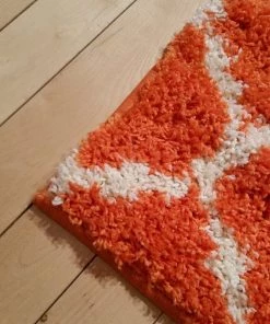 WRG Orange Soft White Shag Area Rugs All Area Rugs And Runners 12 WRG Orange Soft White Shag Area Rugs All Area Rugs And Runners