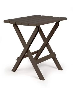 Modern Rugs And Decor Furniture Portable Indoor Outdoor Folding Side Table - Weatherproof And Rust Resistant