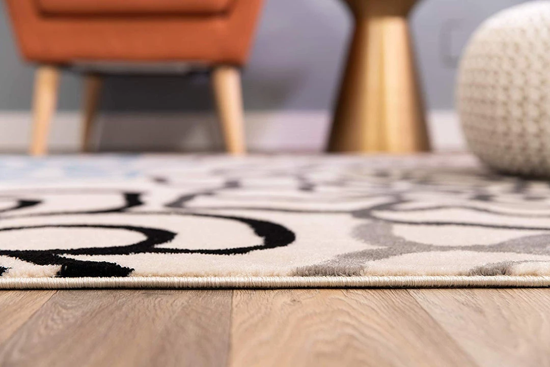 WRG Contemporary Floral Cream Blue Brown Area Rug All Area Rugs And Runners 3 WRG Contemporary Floral Cream Blue Brown Area Rug All Area Rugs And Runners