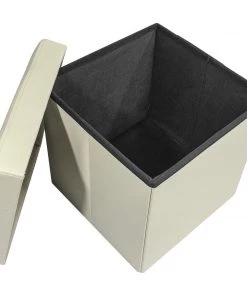 COL Contemporary Faux Leather Storage Bench Ottoman Home Décor 39 COL Contemporary Faux Leather Storage Bench Ottoman Home Décor