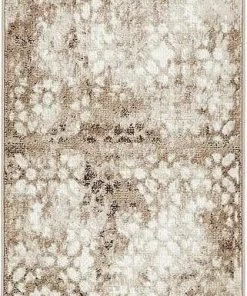 UL Vintage Brown Beige Ivory Area Rug 18 UL Vintage Brown Beige Ivory Area Rug