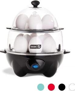 Dash Electric Rapid 12 Eggs Cooker W/ Auto Shut Off Kitchen 18 Dash Electric Rapid 12 Eggs Cooker W/ Auto Shut Off Kitchen