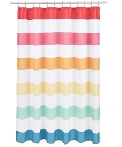 Modern Rugs And Decor Kids Bathroom Shower Curtain - 72 Inch