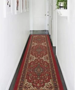 WRG Persian Oriental Design Red Non-Skid Area Rugs All Area Rugs And Runners 21 WRG Persian Oriental Design Red Non-Skid Area Rugs All Area Rugs And Runners