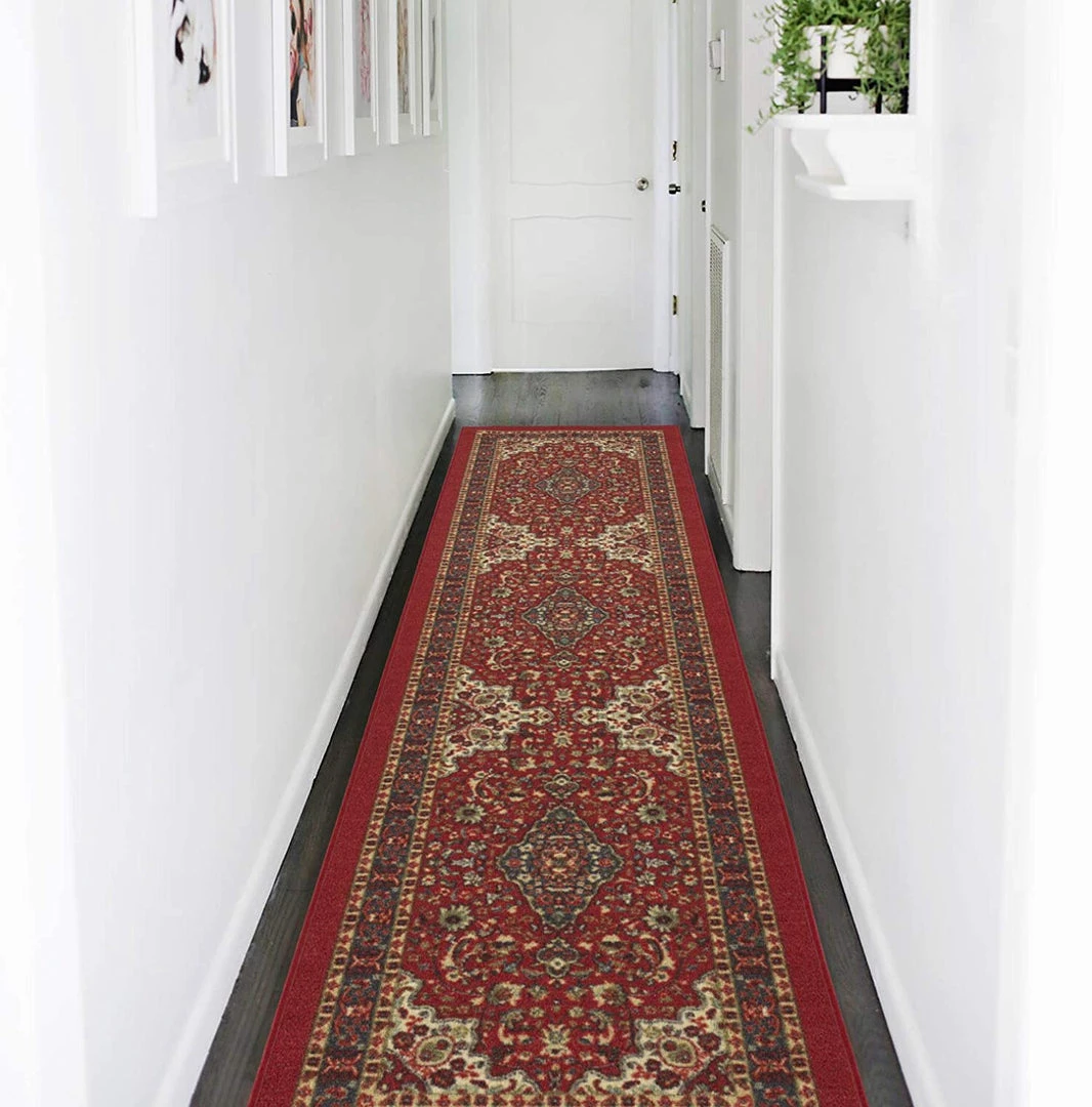 WRG Persian Oriental Design Red Non-Skid Area Rugs All Area Rugs And Runners 9 WRG Persian Oriental Design Red Non-Skid Area Rugs All Area Rugs And Runners