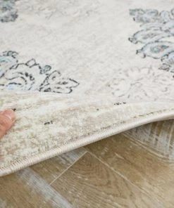 4745 Distressed Cream 7'10x10'6 Area Rug Carpet Large New Persian Distressed Cream Blue Area Rugs All Area Rugs And Runners 13 4745 Distressed Cream 7'10x10'6 Area Rug Carpet Large New Persian Distressed Cream Blue Area Rugs All Area Rugs And Runners