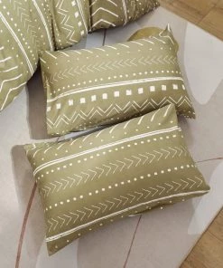 Smoofy Aztec Folkloric Art Pattern Bedding With Soft Microfiber Fill Bedding, 1 Comforter & 2 Pillowcases