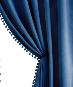 Modern Rugs And Decor Blackout Curtains 2 Panels Rod Pocket