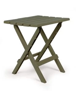 Modern Rugs And Decor Furniture Portable Indoor Outdoor Folding Side Table - Weatherproof And Rust Resistant