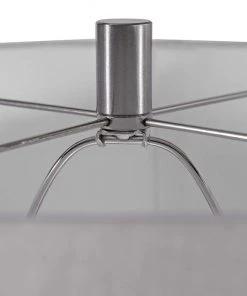 Uttermost Arlan Dark Charcoal Glaze Ceramic Table Lamp