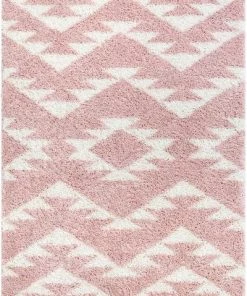 Well Woven All Area Rugs And Runners Moroccan Tribal Pink Soft Area Rug