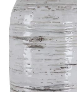 Uttermost Lamps Lenta Off-White Birch Tree Ceramic Table Lamp