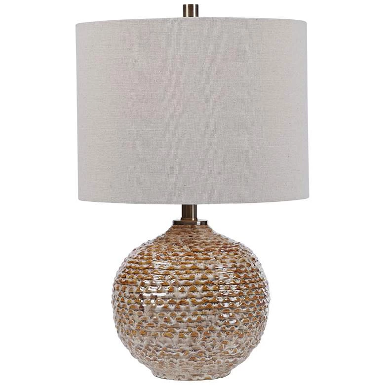 Uttermost Lagos Brown And Taupe Ceramic Accent Table Lamp Lamps 2 Uttermost Lagos Brown And Taupe Ceramic Accent Table Lamp Lamps