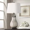 Modern Rugs And Decor Lamps Arian Oil-Rubbed Bronze Fluted Mercury Glass Table Lamp