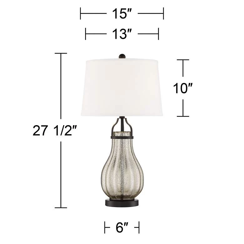 Modern Rugs And Decor Lamps Arian Oil-Rubbed Bronze Fluted Mercury Glass Table Lamp 3 Modern Rugs And Decor Lamps Arian Oil-Rubbed Bronze Fluted Mercury Glass Table Lamp