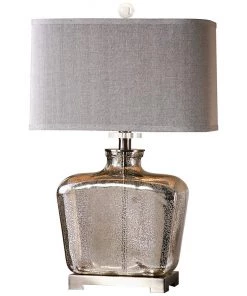 Uttermost Molinara Mercury Glass Jug Table Lamp