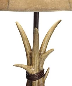 Boone Western Rustic Antler USB Table Lamps Set Of 2 6 Boone Western Rustic Antler USB Table Lamps Set Of 2