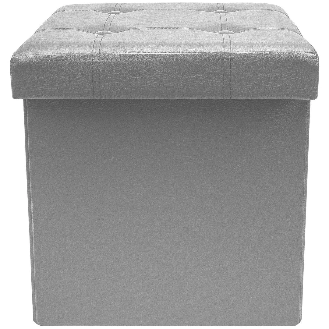 COL Contemporary Faux Leather Storage Bench Ottoman Home Décor 13 COL Contemporary Faux Leather Storage Bench Ottoman Home Décor