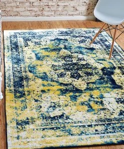 UL All Area Rugs And Runners Vintage Distressed Navy Blue Yellow Area Rugs 15 UL All Area Rugs And Runners Vintage Distressed Navy Blue Yellow Area Rugs