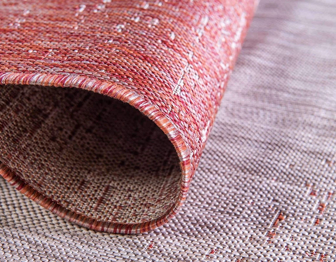 Unique Loom Outdoor Modern Collection Distressed Gradient Transitional Rust Red Vintage/ Distressed Rugs 5 Unique Loom Outdoor Modern Collection Distressed Gradient Transitional Rust Red Vintage/ Distressed Rugs