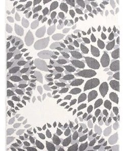 WRG Floral Gray/Grey Off-white Area Rug All Area Rugs And Runners