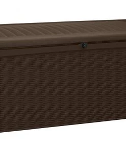 COL Home Décor All Weather Outdoor Patio Garden Storage Bench Deck Box - 110 Gallon 16 COL Home Décor All Weather Outdoor Patio Garden Storage Bench Deck Box - 110 Gallon
