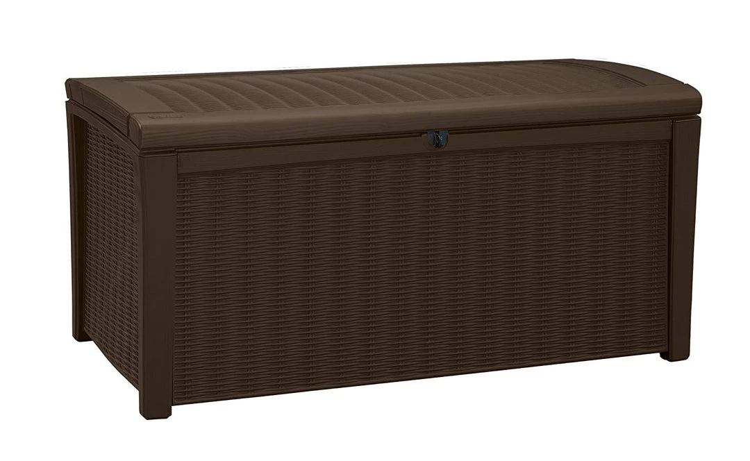 COL Home Décor All Weather Outdoor Patio Garden Storage Bench Deck Box - 110 Gallon 8 COL Home Décor All Weather Outdoor Patio Garden Storage Bench Deck Box - 110 Gallon