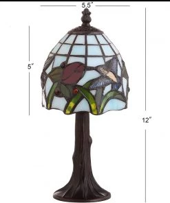 JONATHAN Hummingbird Style 12" LED Lamp Bronze 11 JONATHAN Hummingbird Style 12