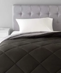 Modern Rugs And Decor Reversible Microfiber Comforter Blanket