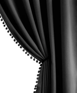 Modern Rugs And Decor Blackout Curtains 2 Panels Rod Pocket