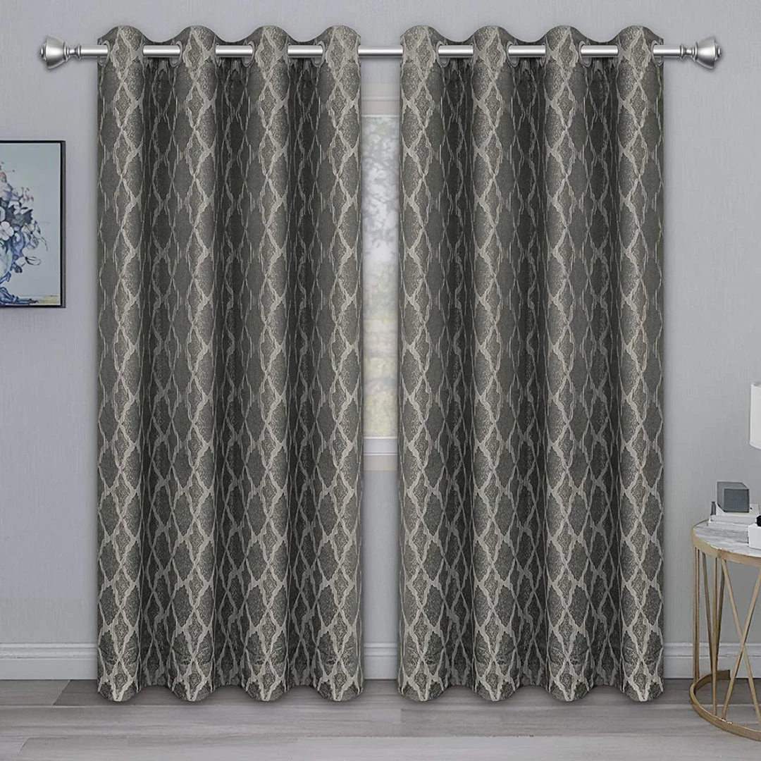 Modern Rugs And Decor Bedding Jacquard Blackout Curtains For Bedroom, Cold/Heat/Sun Blocking And Noise Reduction Thermal Insulated Window Drapes, Camel, 52 X 63 Inch Length, Set Of 2 Grommet Curtain Panels 14 Modern Rugs And Decor Bedding Jacquard Blackout Curtains For Bedroom, Cold/Heat/Sun Blocking And Noise Reduction Thermal Insulated Window Drapes, Camel, 52 X 63 Inch Length, Set Of 2 Grommet Curtain Panels