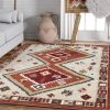 Well Woven Moroccan Medallion Area Rug Red All Area Rugs And Runners