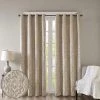 Modern Rugs And Decor Blackout Curtains For Bedroom Mirage Damask Fabric Grommet, 50X95", 1-Panel Pack