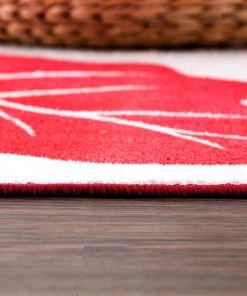 Camilson All Area Rugs And Runners Floral Soft Area Rug - Non Slip Large Flower Carpet For Indoor Rug