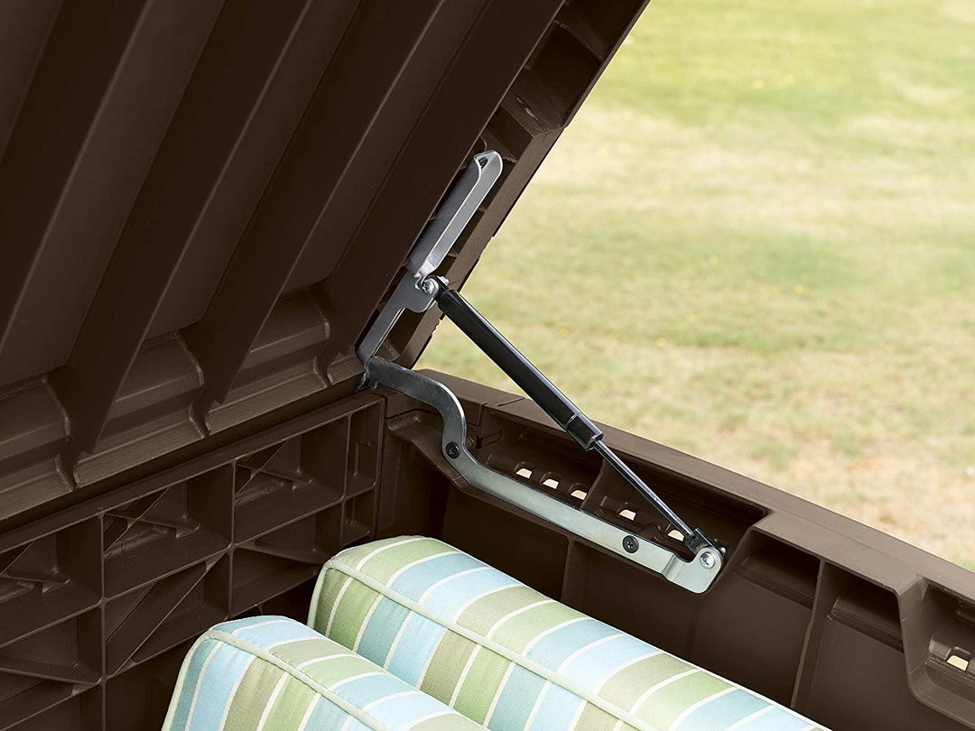 COL Home Décor All Weather Outdoor Patio Garden Storage Bench Deck Box - 110 Gallon 9 COL Home Décor All Weather Outdoor Patio Garden Storage Bench Deck Box - 110 Gallon