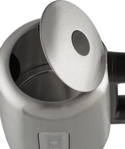 Amazon Basics Stainless Steel Portable Fast, Electric Hot Water Kettle For Tea And Coffee, 1 Liter, Silver Kitchen