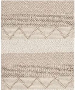 SAFAVIEH All Area Rugs And Runners Natura Collection Handmade Moroccan Boho Tribal Wool & Viscose Area Rug Beige