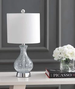 JONATHAN Lamps Playa Metal/Bubble Glass LED Lamp