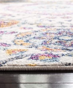 FAS All Area Rugs And Runners Floral Cream/multi Soft Area Rugs