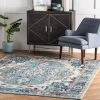 Modern Rugs And Decor All Area Rugs And Runners Corbett Vintage Boho Blue Soft Area Rugs - Multiple Sizes Available