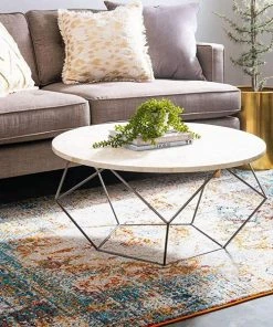 Unique Loom Rosso Collection Vintage Traditional Distressed Beige Area Rug All Area Rugs And Runners