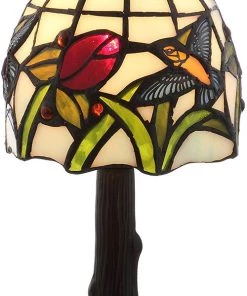JONATHAN Hummingbird Style 12" LED Lamp Bronze